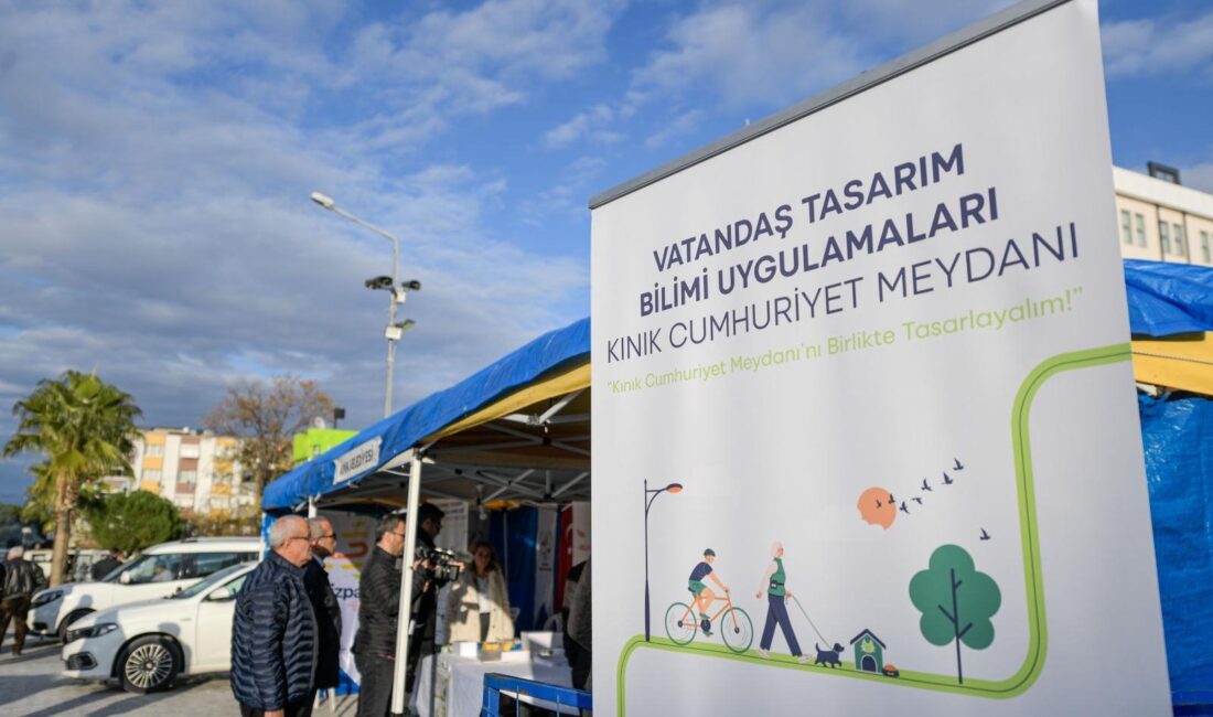 İzmir Büyükşehir Belediyesi ve Kınık Belediyesi iş birliğiyle, vatandaşların görüşleri