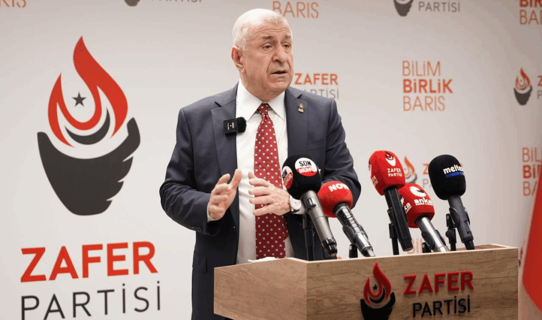 Zafer Partisi Genel Başkanı Prof. Dr. Ümit Özdağ, 24 Kasım