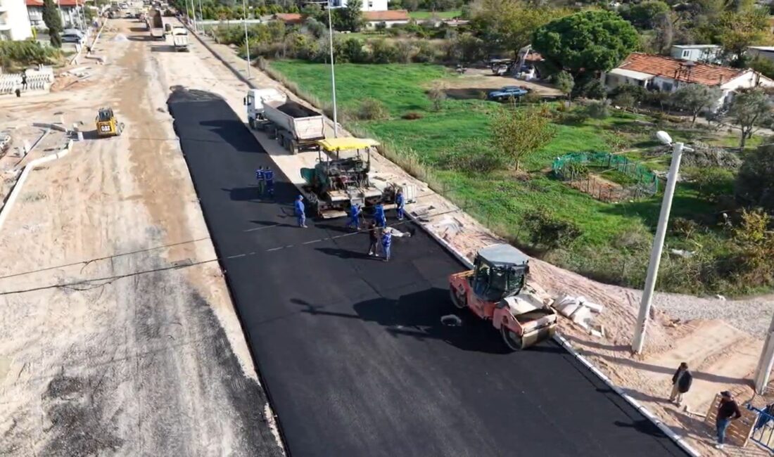 İzmir Büyükşehir Belediyesi'nin Güzelbahçe'de trafik sıkışıklığını giderecek 87,3 milyon liralık
