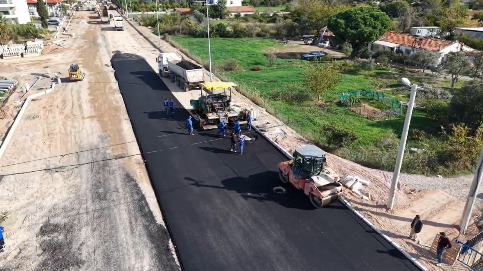 İzmir Büyükşehir Belediyesi'nin Güzelbahçe'de trafik sıkışıklığını giderecek 87,3 milyon liralık
