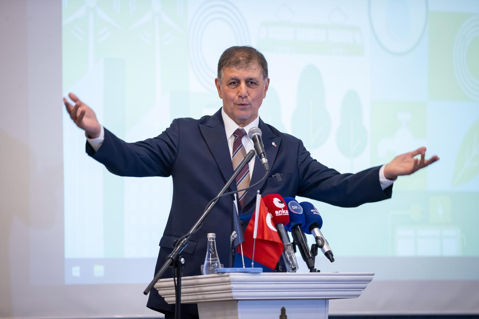 İzmir Büyükşehir Belediye Başkanı Dr. Cemil Tugay, SECAP Çalıştayı'nda iklim