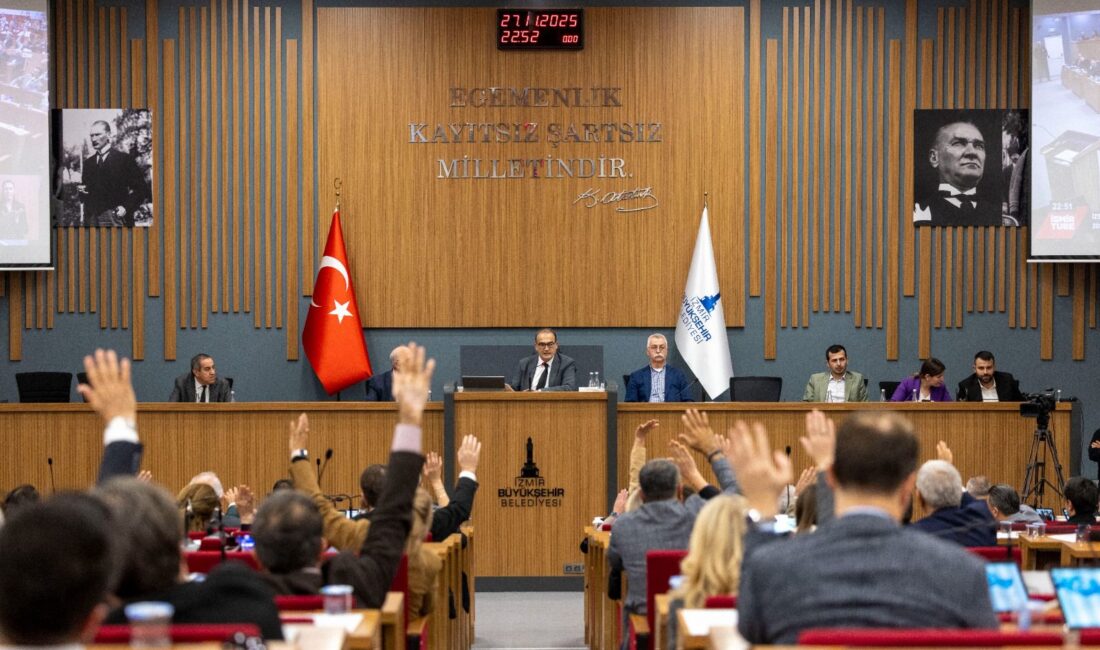 İZSU Genel Kurulu'nda 45 milyar liralık 2026 Mali Yılı Bütçesi