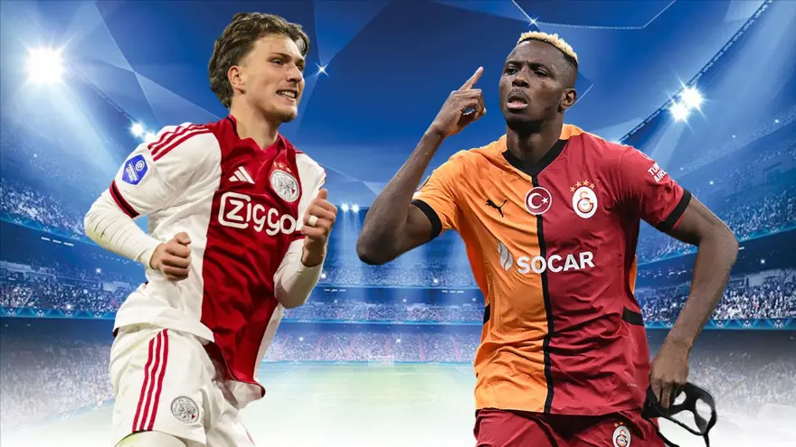Galatasaray, UEFA Şampiyonlar Ligi’nde Ajax’ı deplasmanda Victor Osimhen’in golleriyle 3-0