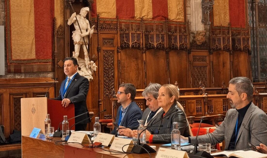 Muğla Büyükşehir Belediye Başkanı Ahmet Aras, Barselona’daki MedCities Genel Kurulu’nda