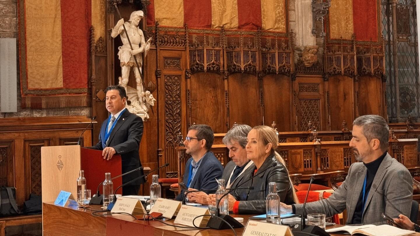 Muğla Büyükşehir Belediye Başkanı Ahmet Aras, Barselona’daki MedCities Genel Kurulu’nda