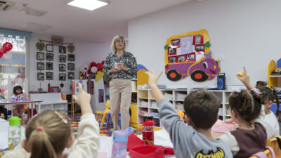 Buca Belediyesi, 4-6 yaş grubu öğrencilere interaktif yöntemlerle ağız ve