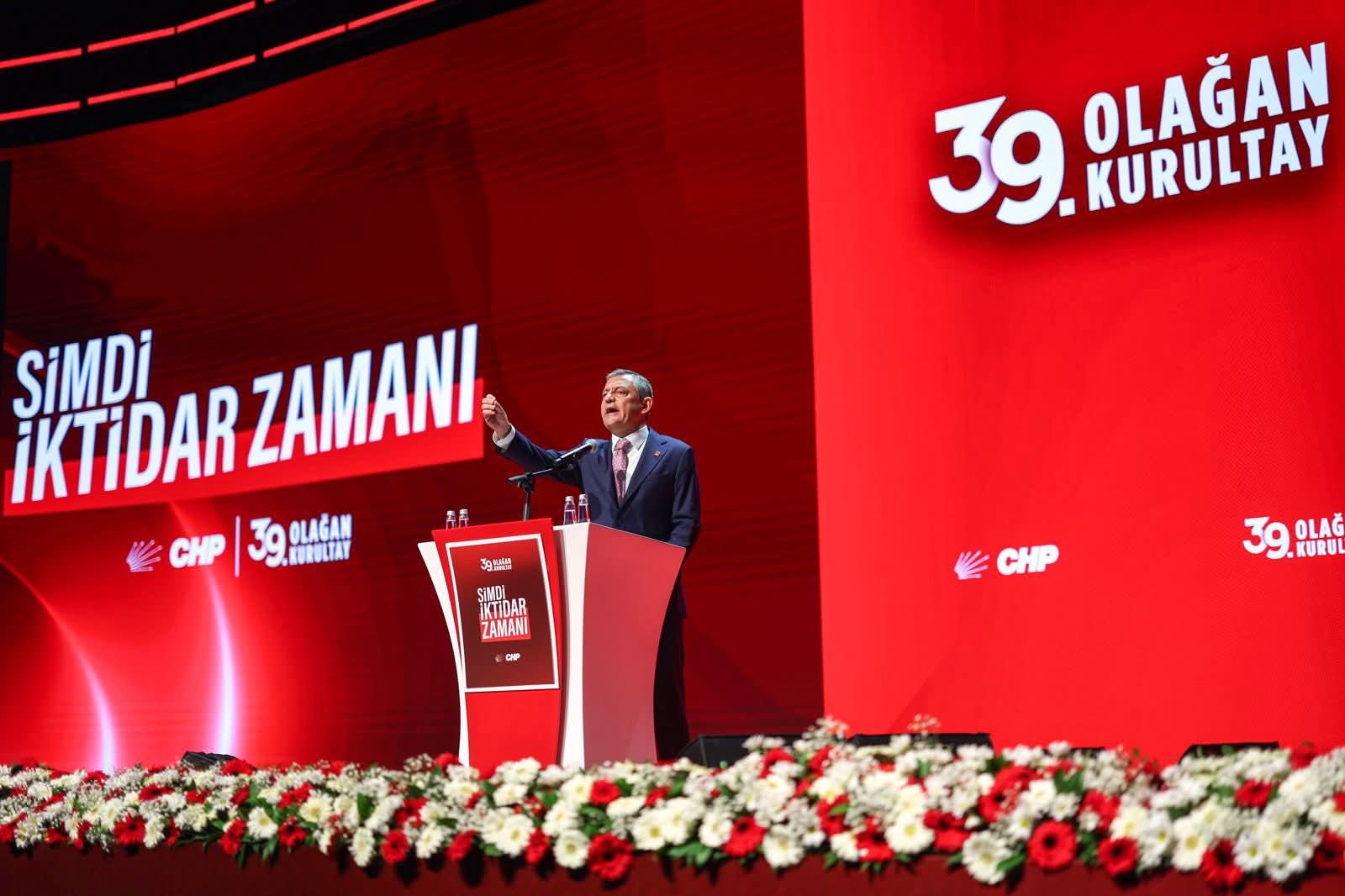 CHP 39. olağan kongre Özgür Özel