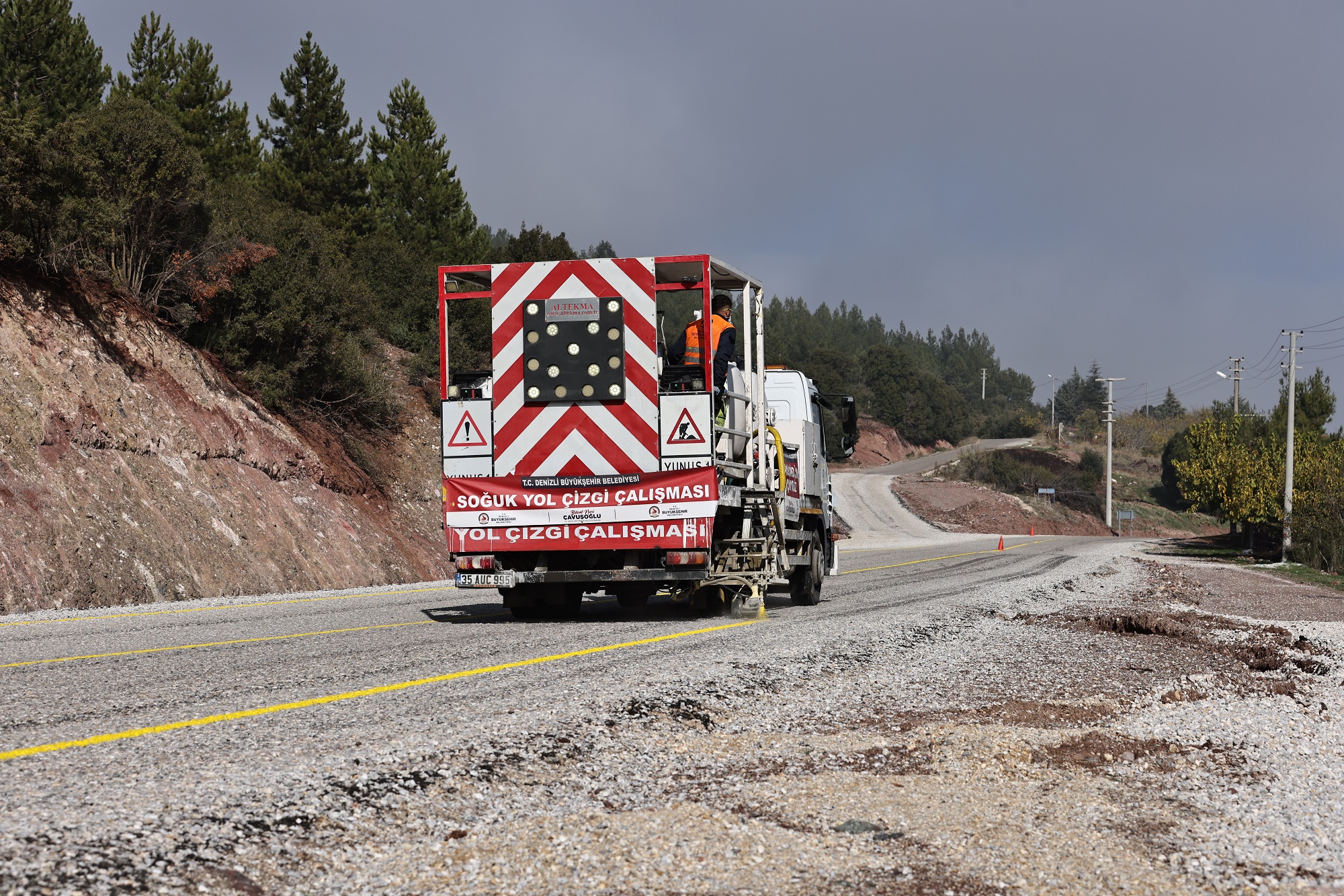 Denizli Büyükşehir Belediyesi, kent ulaşımında büyük önem taşıyan 19 kilometrelik