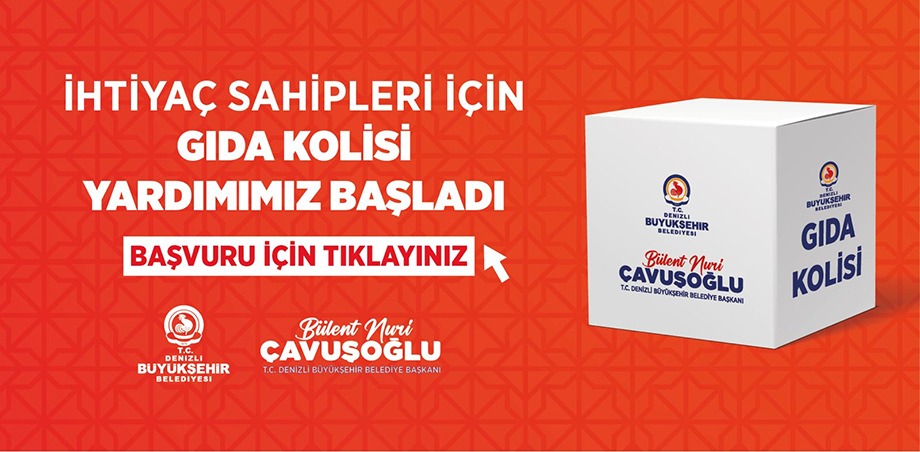 Denizli Büyükşehir Belediyesi, rutin gıda desteklerinin yanı sıra, özel durumlarından