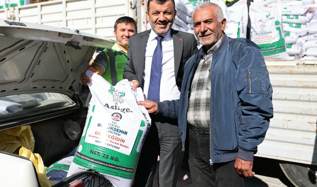 Denizli Büyükşehir Belediyesi, kırsal kalkınma için 18 ilçede 681 üreticiye