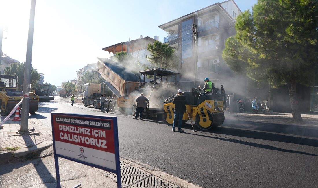 Denizli Büyükşehir Belediyesi, Yunus Emre Mahallesi’ndeki bin 300 metrelik Yunus