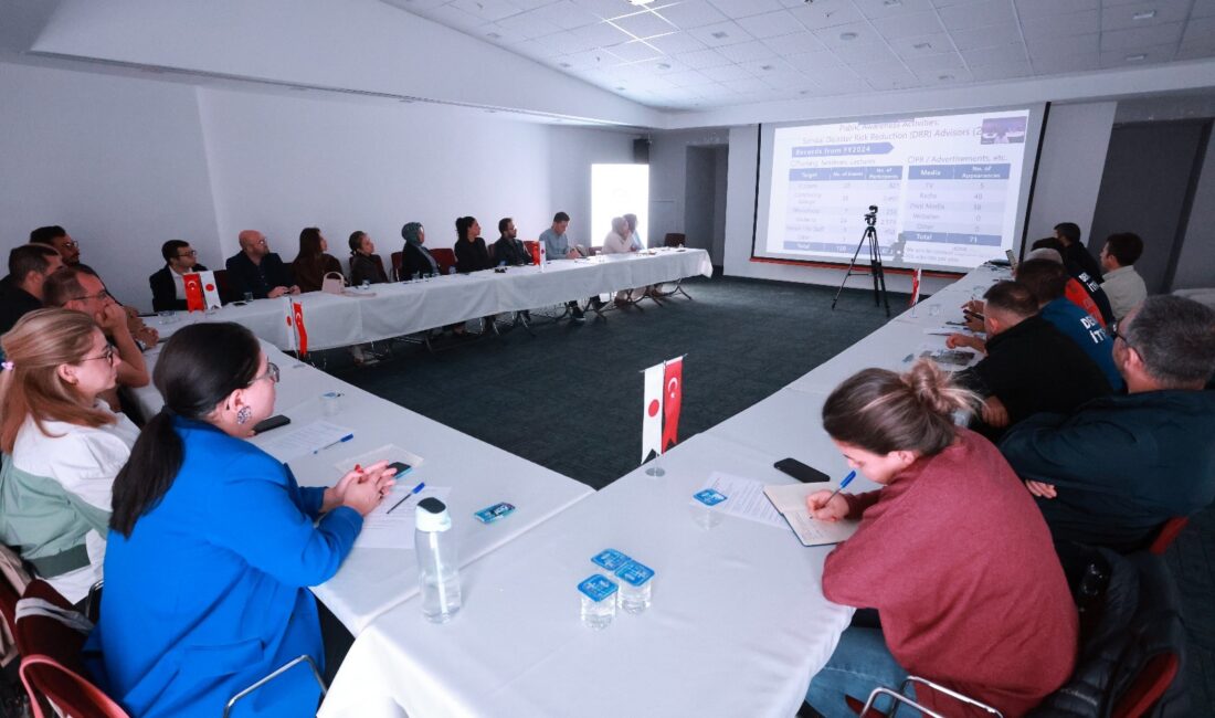 Denizli Büyükşehir Belediyesi, afetlere hazırlık kapasitesini güçlendirmek için Japonya'nın Sendai