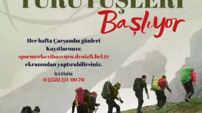 Orman yangınları nedeniyle ara verilen Denizli Büyükşehir Belediyesi’nin Doğa Yürüyüşleri,