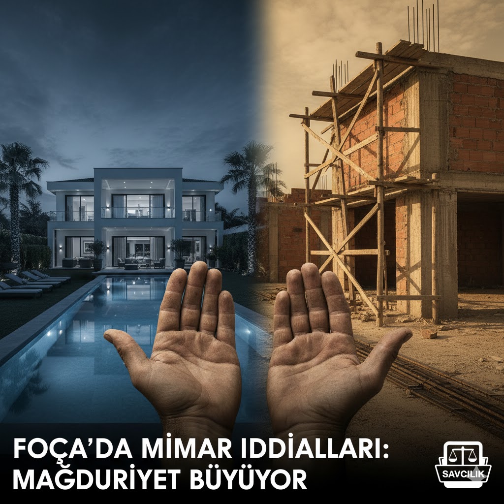 İzmir Foça'da mimar Merter Ç. ve eşi hakkındaki mağduriyet iddiaları