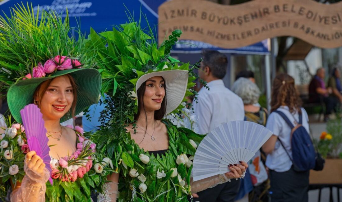 İzmir Balkon ve Bahçe Bitkileri Festivali 7 Kasım’da Kültürpark’ta başlıyor.