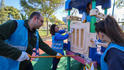 Buca Belediyesi ve İzmir Doğaseverler gönüllüleri, Efeler Mahallesi Yörük Ali