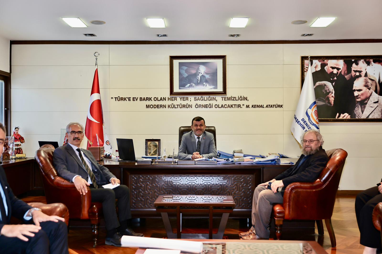 ‘Türkiye Japonya Ortak Deprem Çalıştayı’ kapsamında Denizli’ye gelen Japon ve