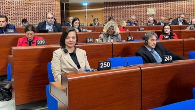 Karabağlar Belediye Başkanı Helil Kınay, Avrupa Konseyi Genel Kurulu’na katılarak