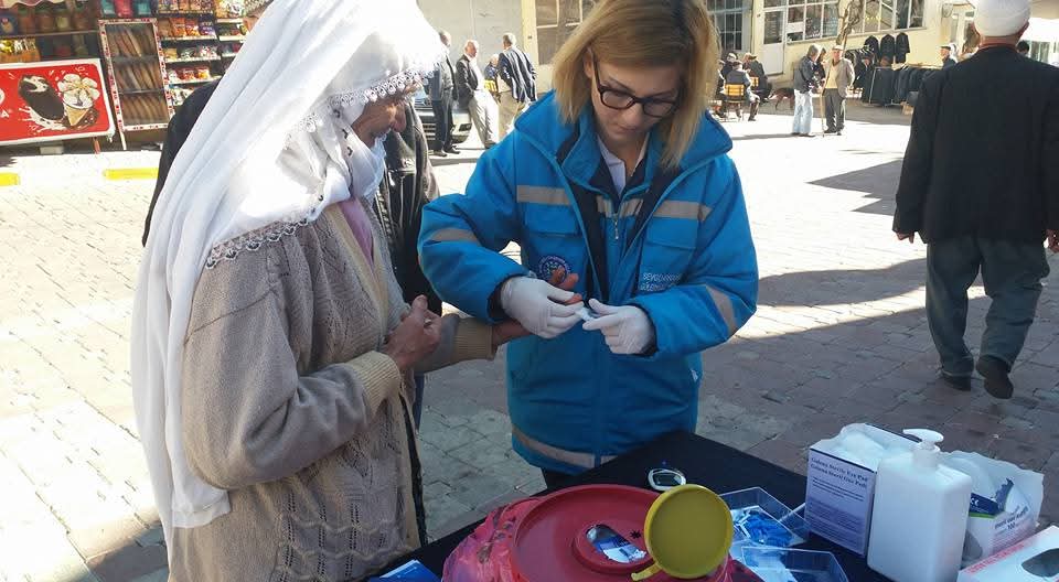 Muğla Büyükşehir Belediyesi 14 Kasım Dünya Diyabet Günü kapsamında 13