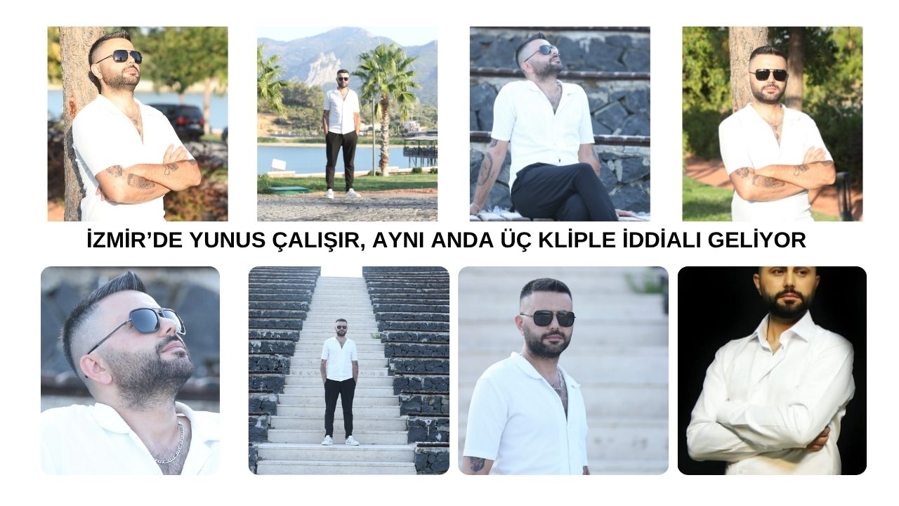 Ses sanatçısı Yunus Çalışır, yeni albüm ve üç klibin çekim setinde
