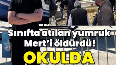 İstanbul Kartal’da okulda arkadaşının yumruğuyla yere düşen 16 yaşındaki İsmail