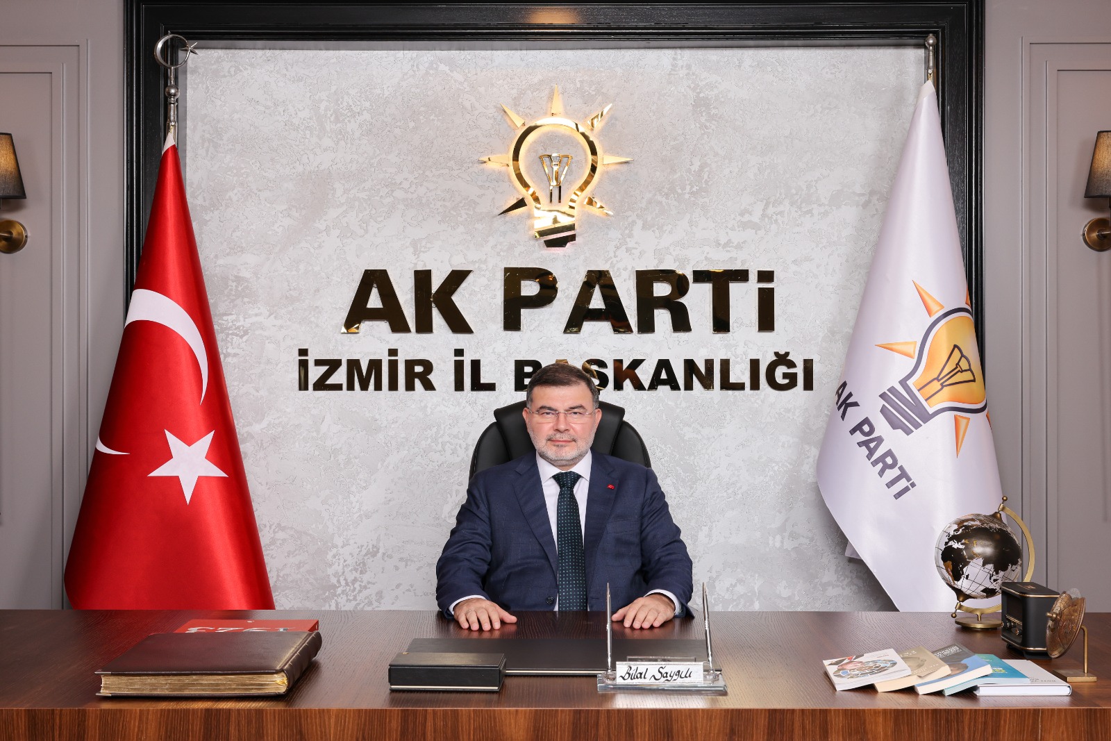 AK Parti İzmir İl Başkanı Bilal Saygılı, partinin 23. yıl