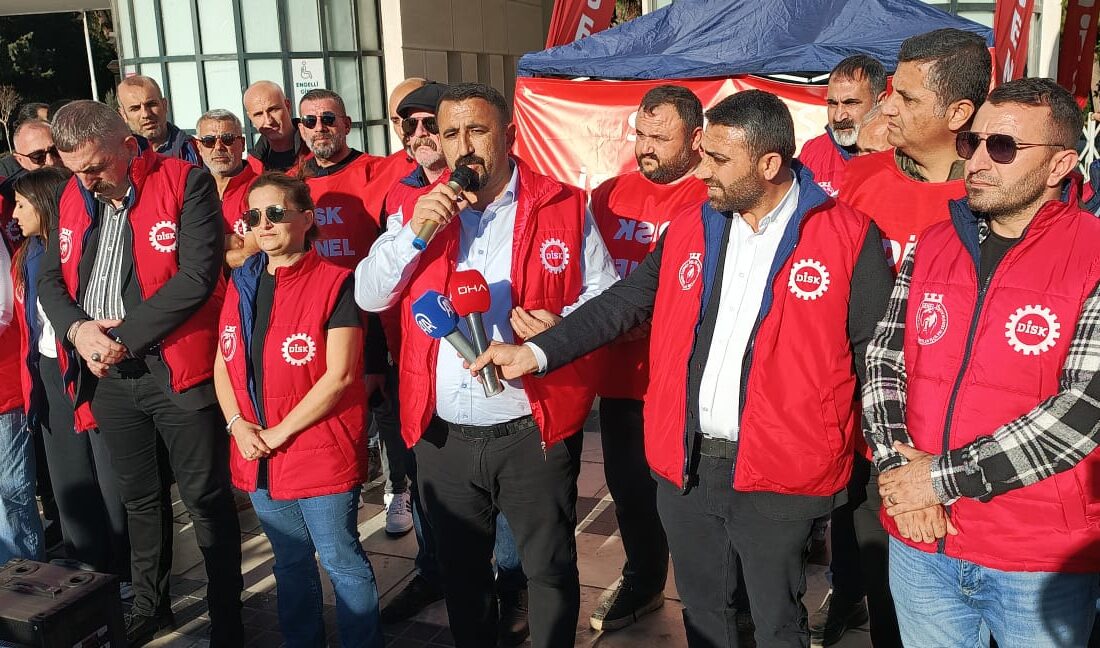 Büyükşehir’de Sular Duruldu mu? DİSK Genel İş Oturma Eylemini Bitirdi DİSK Genel İş 1, 2, 3 ve 9 Nolu şubelerde