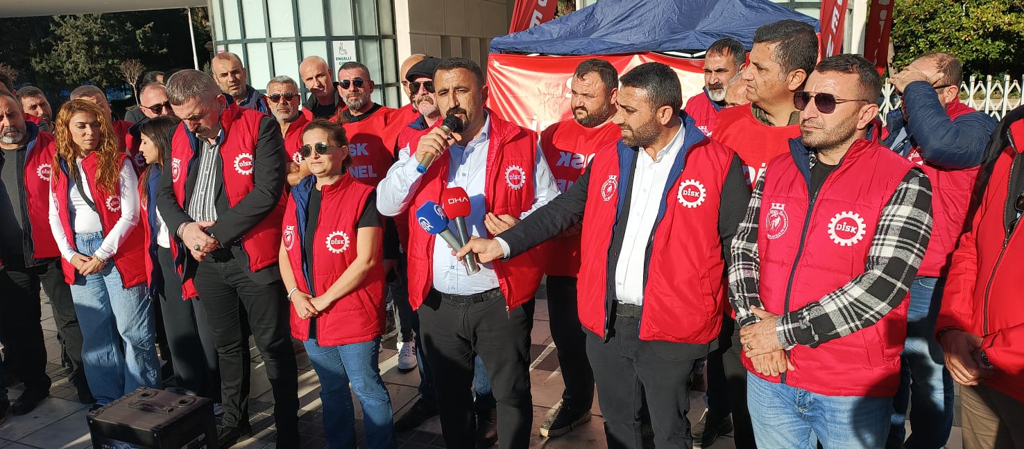 DİSK Genel İş 1, 2, 3 ve 9 Nolu şubelerde