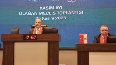 İTB Meclis Başkanı Ömer Gökhan Tuncer, Kasım ayı konuşmasında tarım