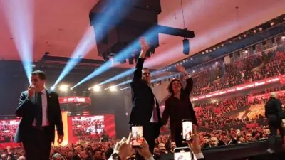 CHP Kurultayı'nın 2. gününde tek aday Özgür Özel oldu. Özel,