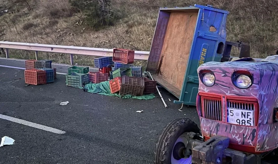 Römorkta Ölüm Yolculuğu: 1 Kişi Hayatını Kaybetti, 6 Yaralı! Manisa'nın Akhisar ilçesinde, zeytin toplamaya giden işçileri taşıyan traktörün römorkuna