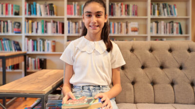 Buca Belediyesi tarafından tarihi Ernest Balladur Köşkü'nde açılan Cumhuriyet Kütüphanesi,