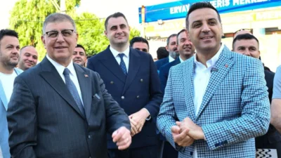 İzmir Büyükşehir Belediye Başkanı Cemil Tugay, Çiğli Belediyesi ile Harmandalı