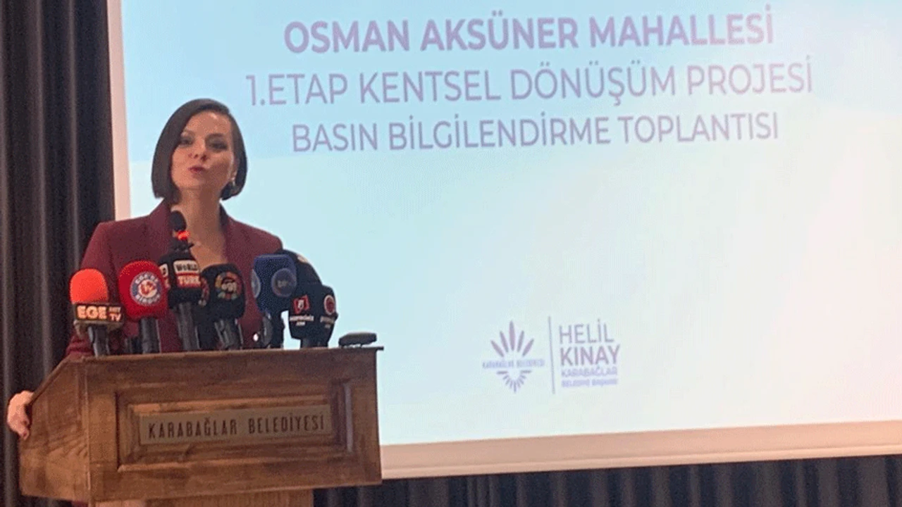 Karabağlar Belediyesi, Osman Aksünger Mahallesi Birinci Etap Kentsel Dönüşüm Projesi’nin
