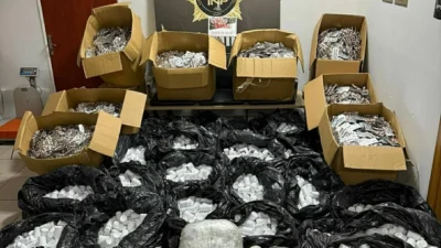 İzmir Buca'da Narkotik Suçlarla Mücadele ekiplerinin bir depoya düzenlediği operasyonda