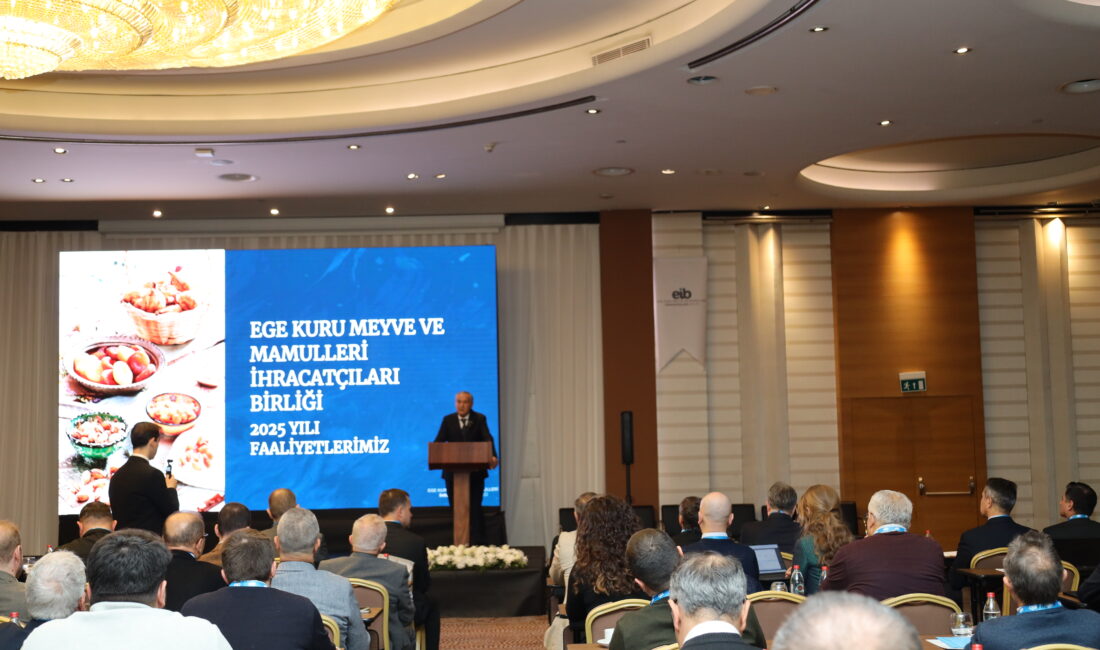 Kuru meyve sektörü İzmir'de toplandı. İklim krizine bağlı ciddi rekolte