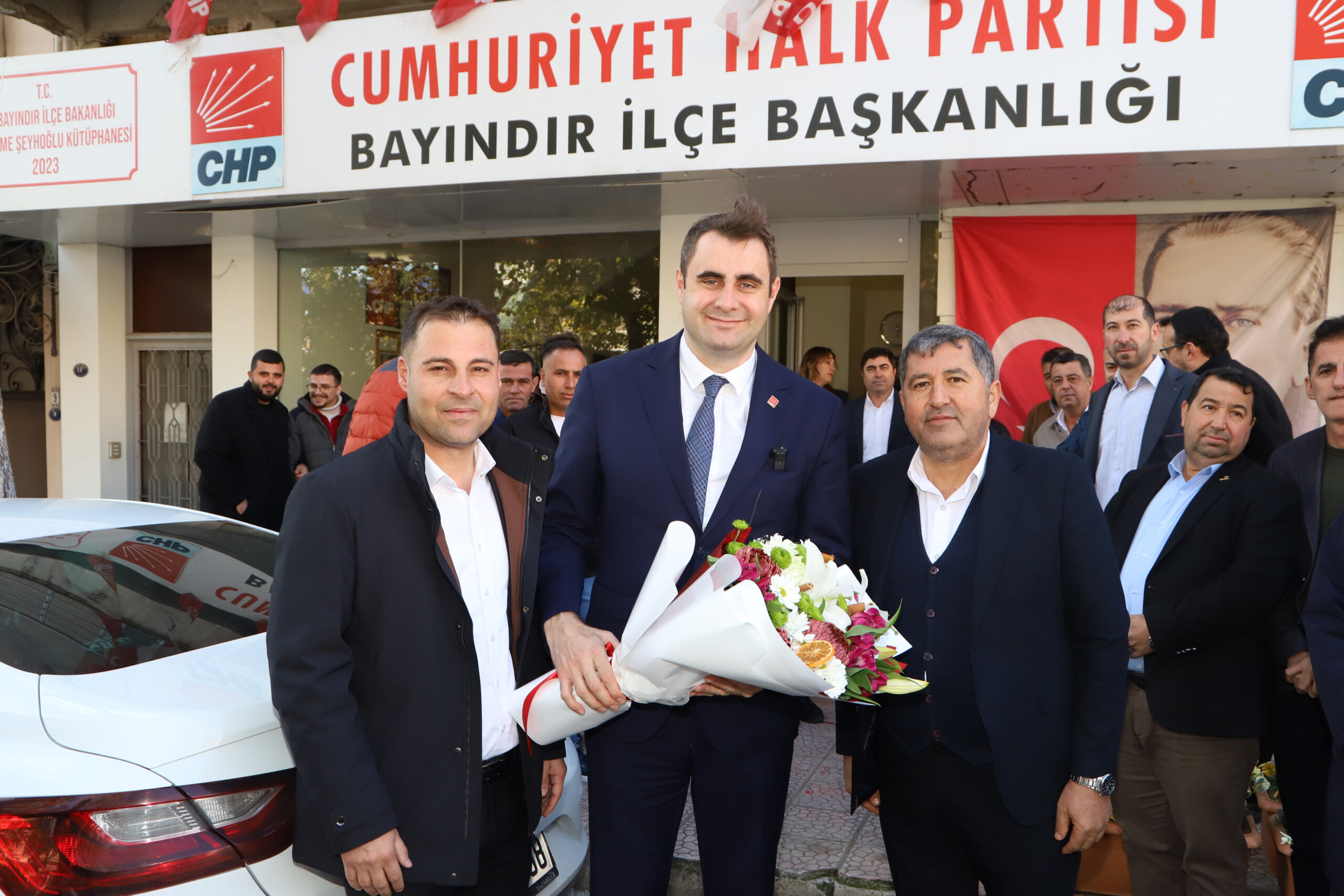 Bayındır ziyareti Çağatay güç - Davut Sakarsu