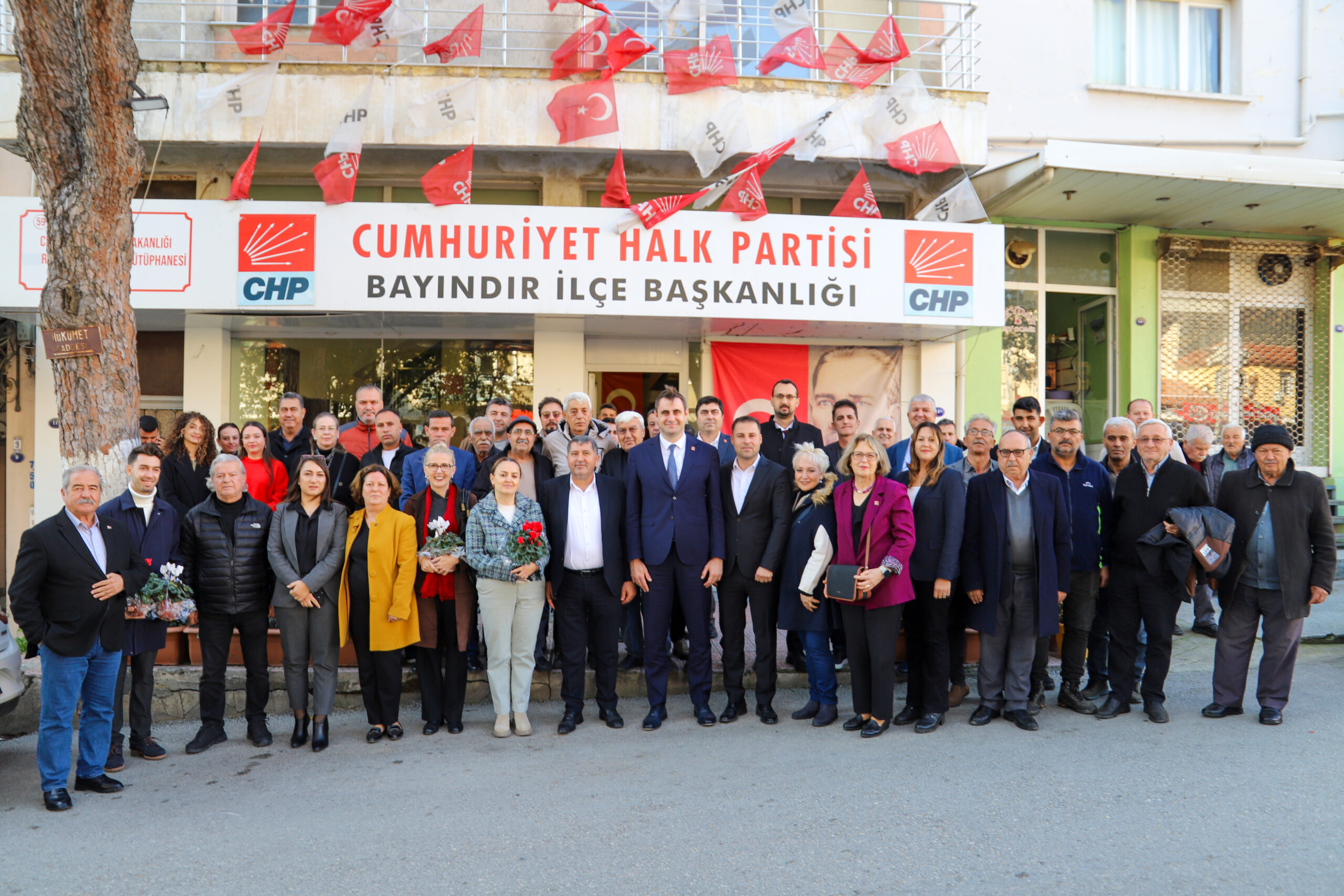 Bayındır ziyareti Çağatay güç - Davut Sakarsu