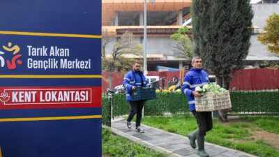 Buca Belediyesi, Belenbaşı’ndaki arazisinde yetiştirdiği brokoli, karnabahar ve lahanaları hasat