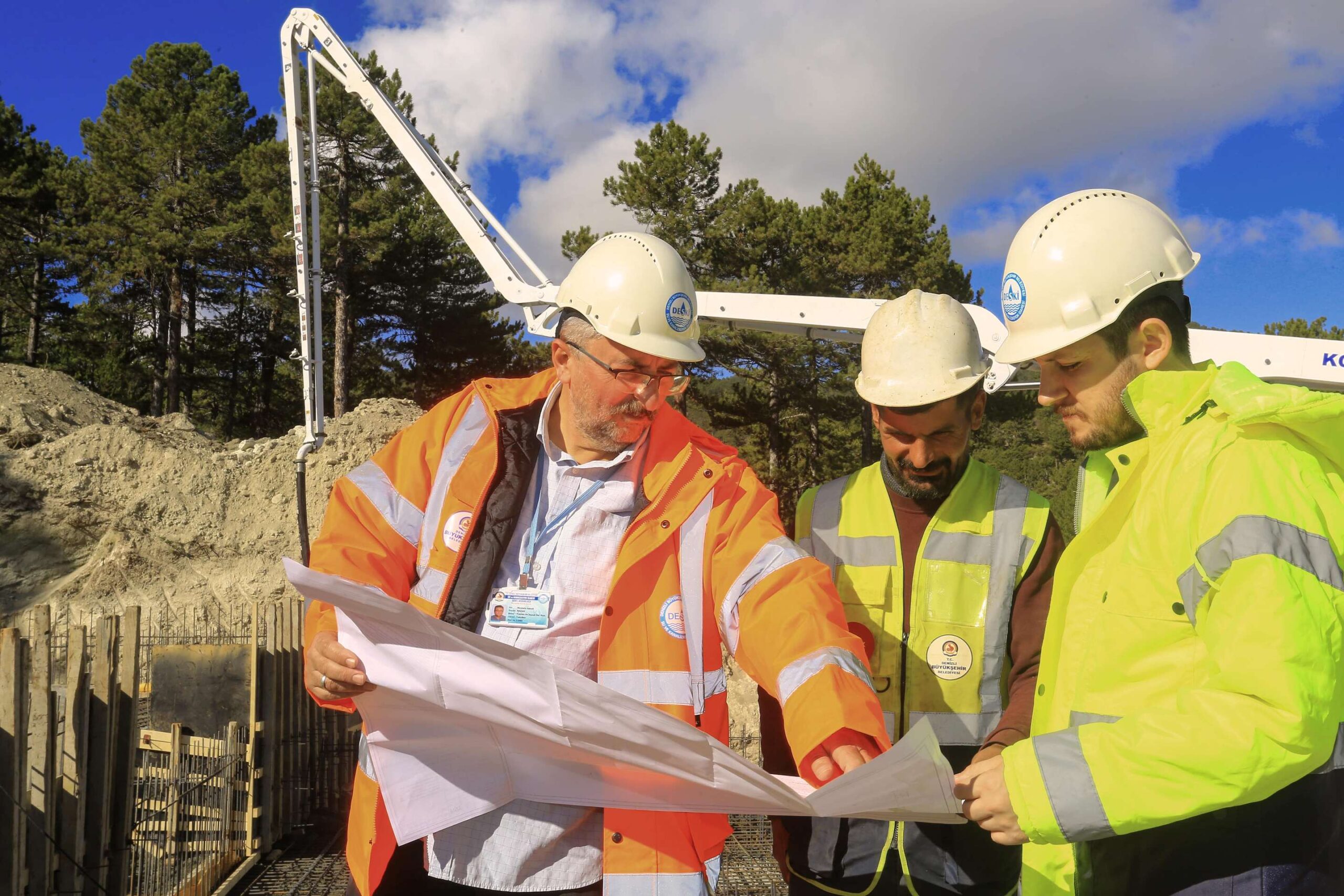Denizli DESKİ, Çameli’de 18.6 milyon TL’lik yeni, 1000 metreküp hacimli