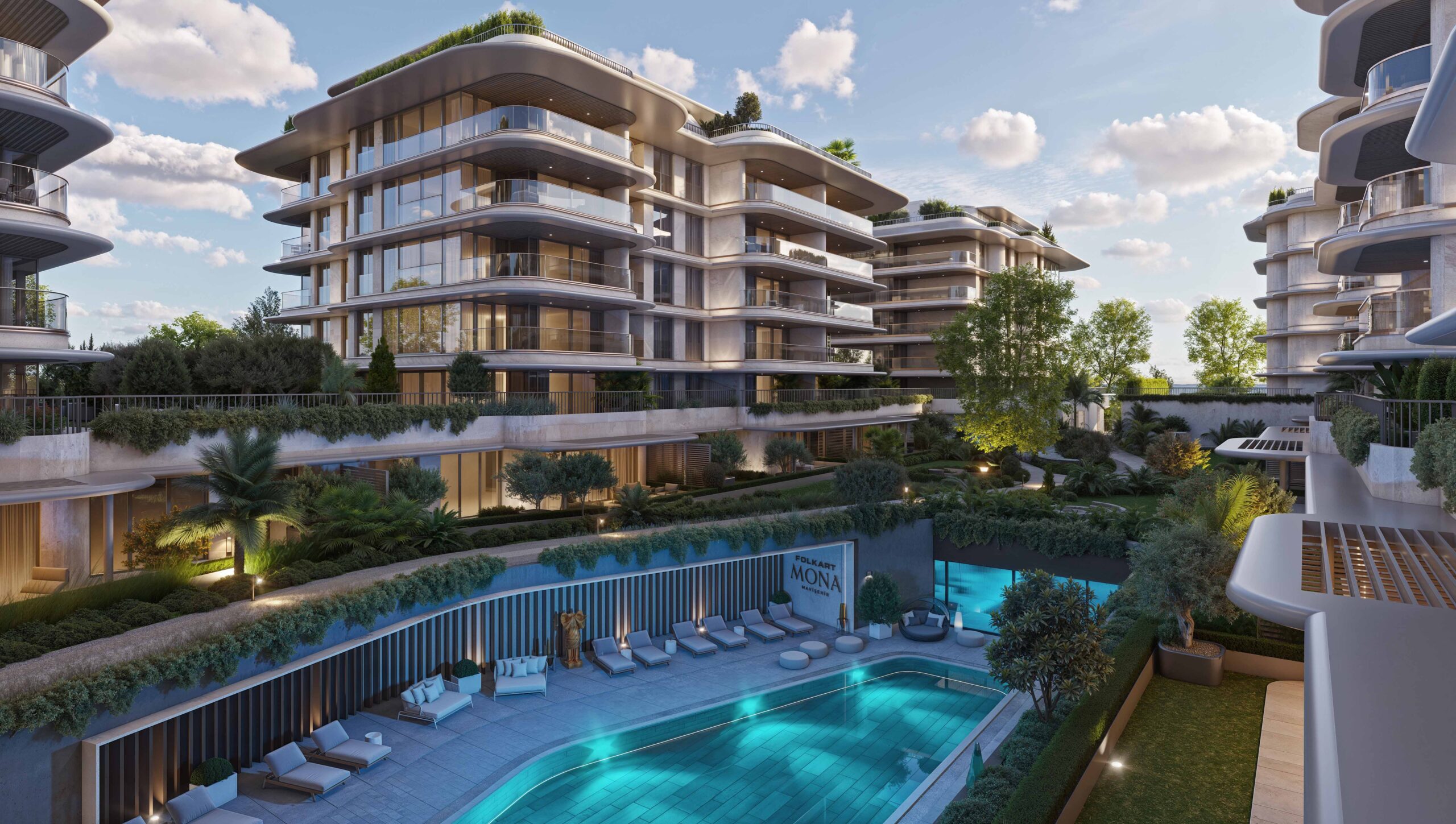 İzmir Bostanlı Mavişehir'de 400 milyon dolarlık yatırımla inşa edilen Folkart