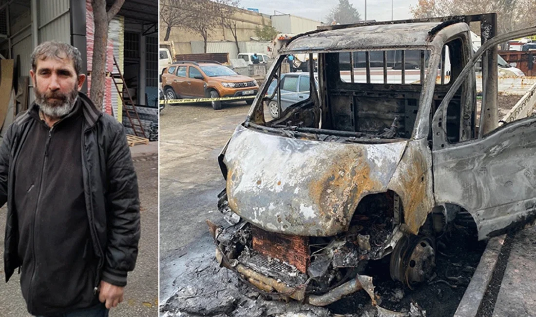Manisa Yunusemre’de hurda araçta çıkan yangında, kimsesiz olduğu öğrenilen 51