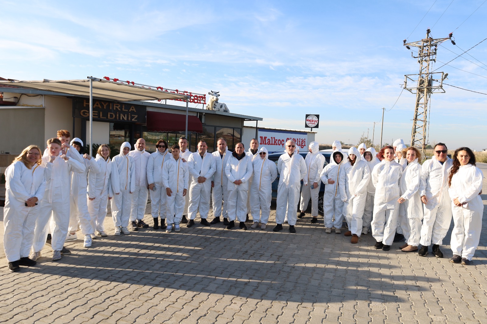 Menemen Erasmus projesi Avrupa’dan tarım çıkarması