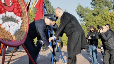 Menemen Şehit Kubilay anması 95. yılında Yıldıztepe'de yapıldı. Başkan Aydın