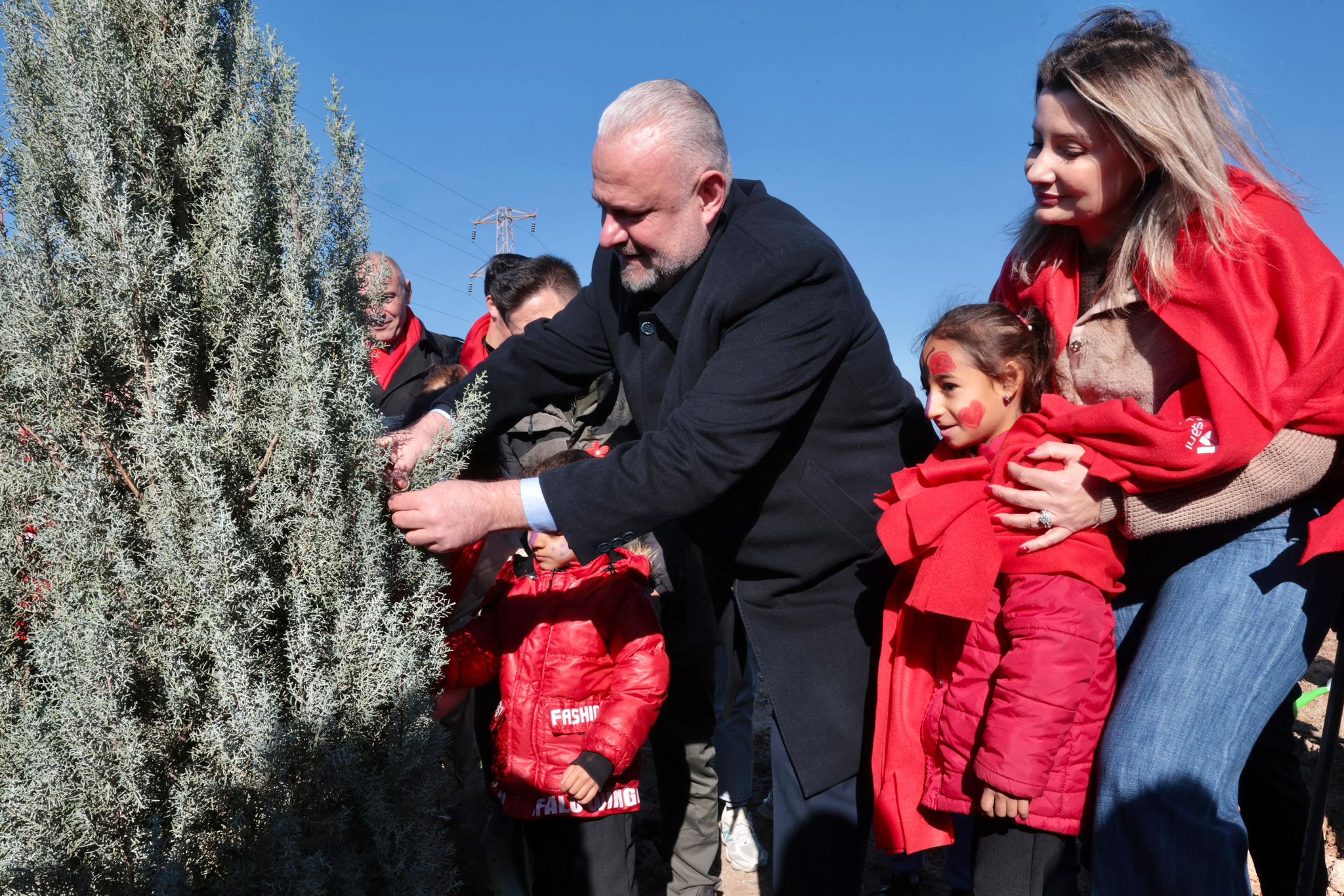 Menemen'de fidan dikimi