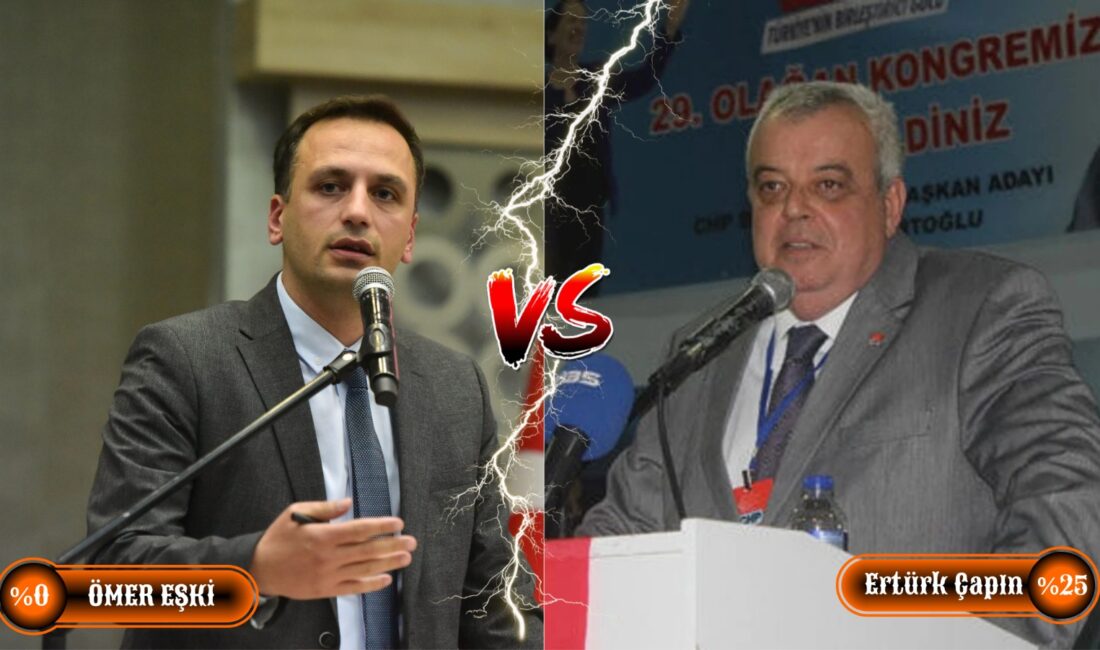 Bornova'da Belediye Başkanı Ömer Eşki ile İlçe Başkanı Ertürk Çapın