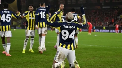 Fenerbahçe, UEFA Avrupa Ligi 6. hafta maçında deplasmanda Brann'ı Talisca'nın