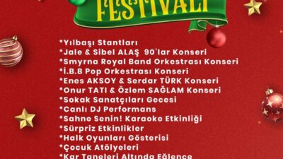Balçova'da 10 gün sürecek Yeni Yıl Festivali başlıyor: Konserler, çocuk