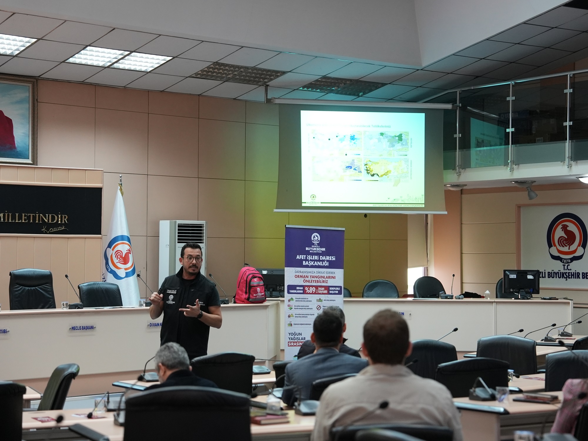 Denizli Büyükşehir Belediyesi, kurumsal hazırlık seviyesini artırmak amacıyla daire başkanları