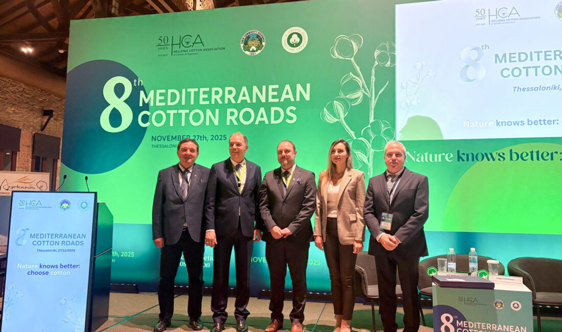 Selanik’te Kritik Pamuk Zirvesi! GDO’suz Türk Pamuğuna Küresel İlgi İzmir Ticaret Borsası heyeti, 8. Akdeniz Pamuk Yolu etkinliğinde Selanik’te